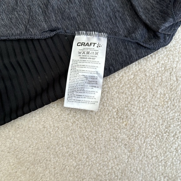 Craft Spartan Race women’s XL athletic muscle shirt gray and black - Picture 7 of 10